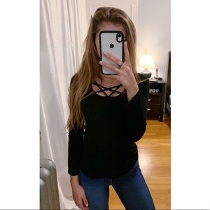 Cute simple black shirt
